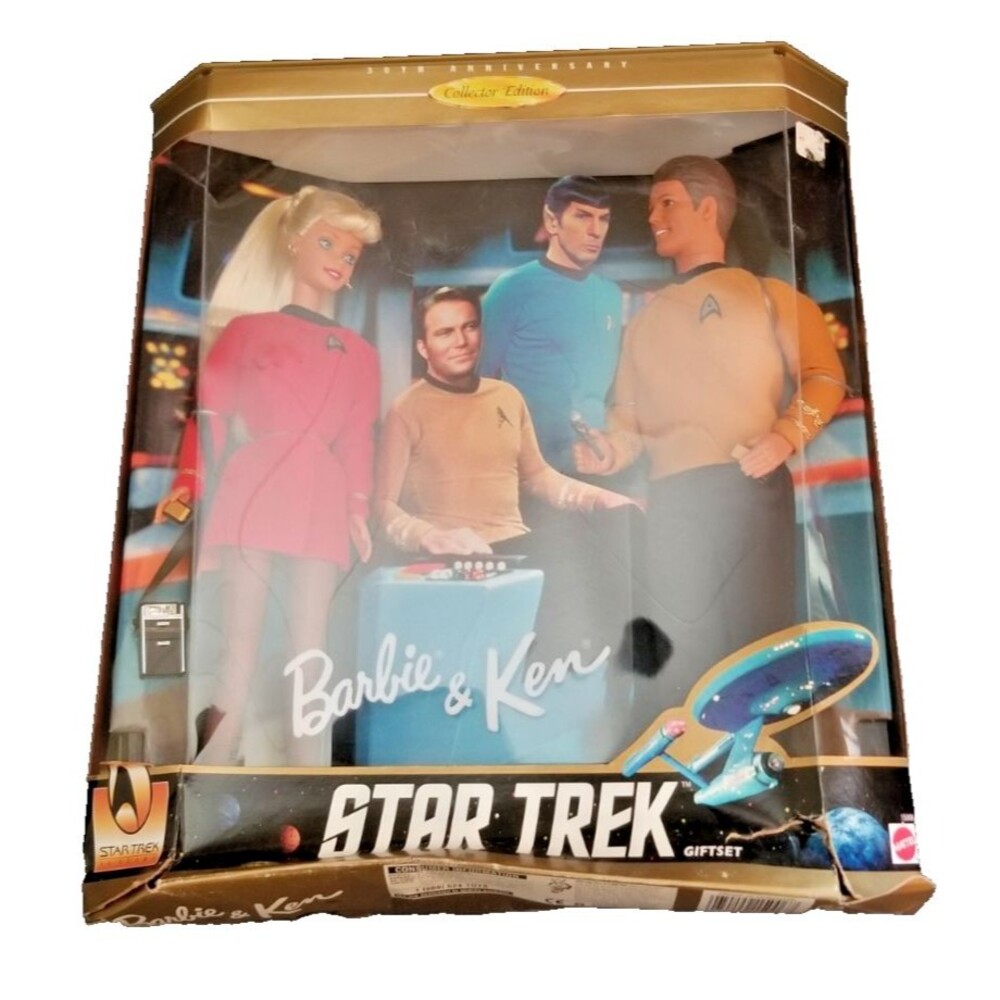 Barbie & Ken Dolls Star Trek 30th Anniversary Collector's Edition Boxed New